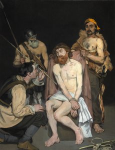 Jesus hånet af soldaterne